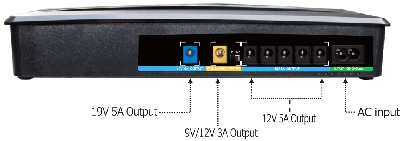 Ratel Micro DC-to-DC UPS Sockets 2